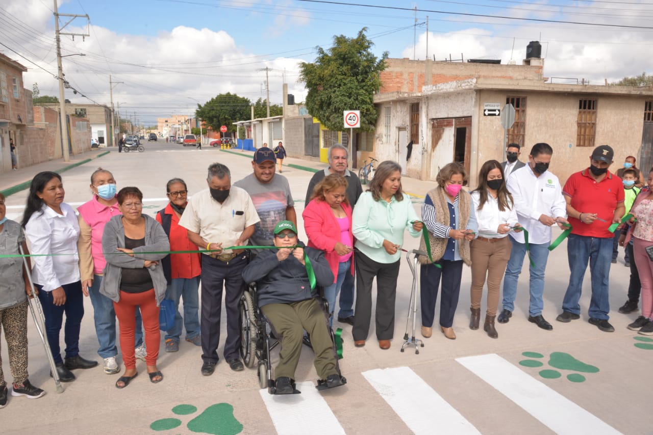 Inauguran pavimentación en la Rivas Guillen Periódico Region Centro