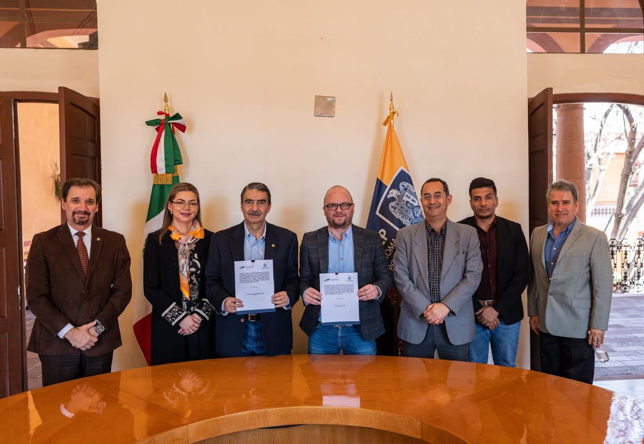 Firman La Uaslp Y Universidad De Colombia Convenio De Colaboraci N