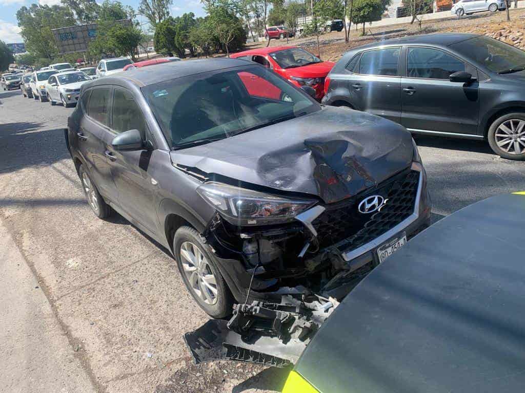 Choque Masivo Carros Chocan Entre S En Salvador Nava Peri Dico