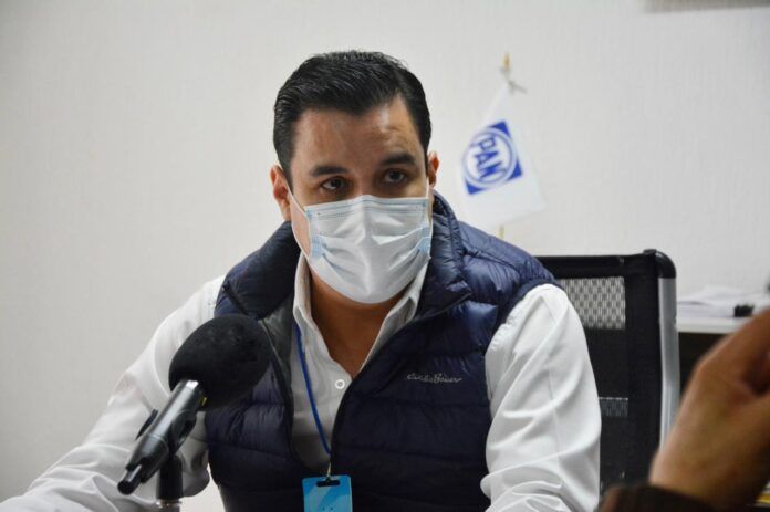 SANTA.- JUAN FRANCISCO AGUILAR (PAN) SOLO AUTORIDAD ELECTORTAL DECIDE CANDIDATURA DE EMMANUEL