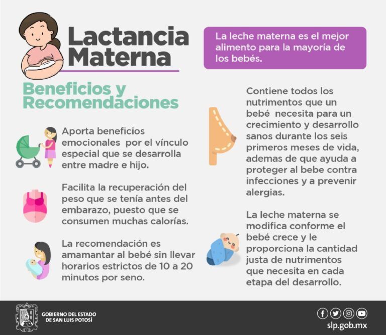 Servicios de salud enseñan los beneficios de la lactancia materna