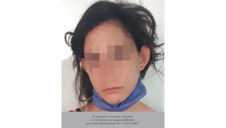 Capturan a mujer en Pozos, asesinó a su papá