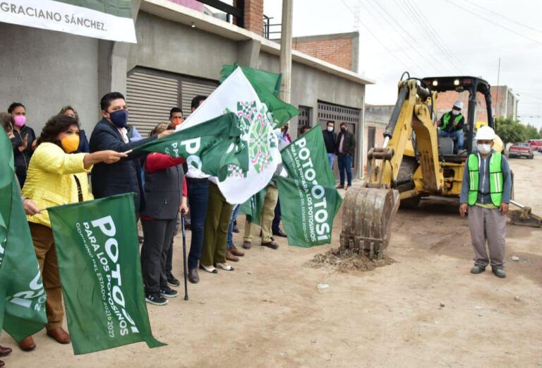 Arrancan en Soledad, obras por 41 millones de pesos