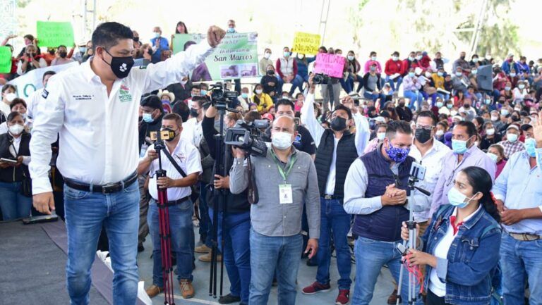 Es tiempo de que las y los potosinos reciban lo justo: Gallardo Cardona