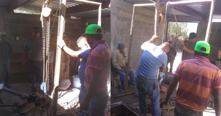Instalaron equipo de bombeo en El Patol