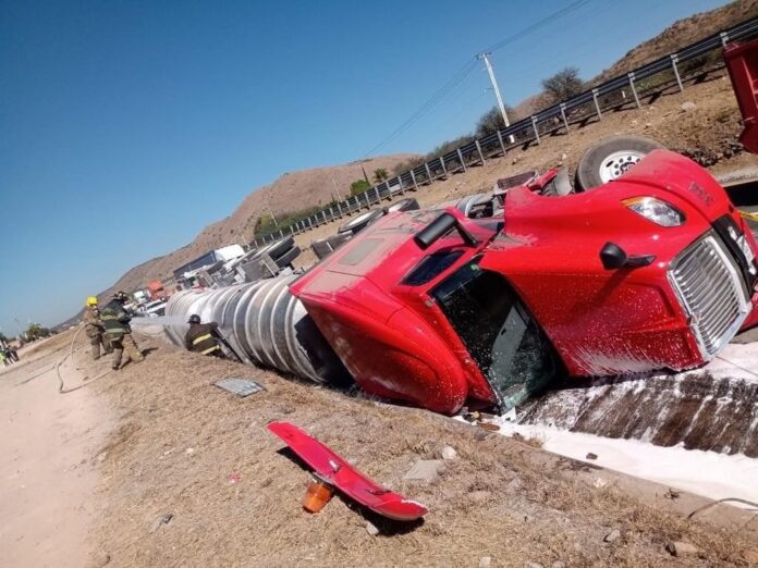 santa.- esta volcadura en el toro,