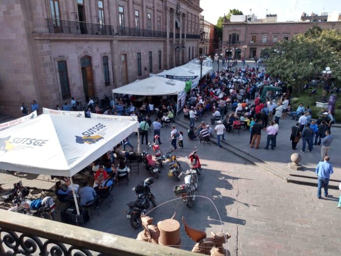 Plantones Centro Histórico