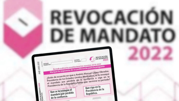 REVOCACIÓN DE MANDATO.