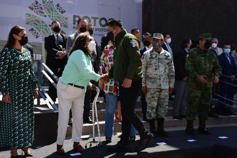 Alcaldesa de SGS estuvo en arranque de “Semana Santa Segura”