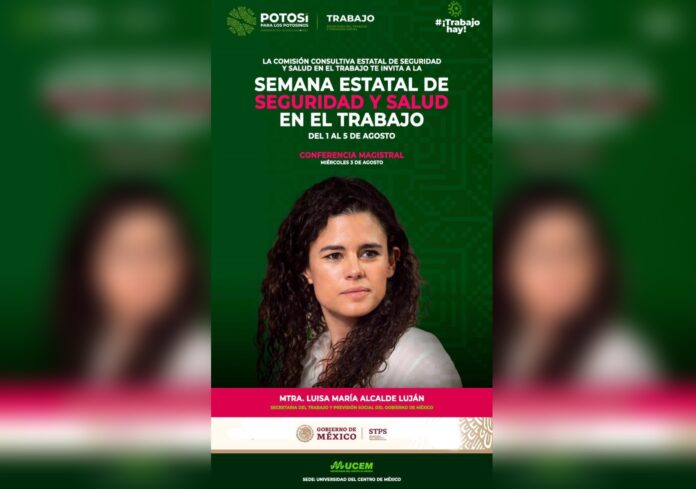 Se lleva a cabo la Semana Estatal de Seguridad y Salud en el Trabajo.