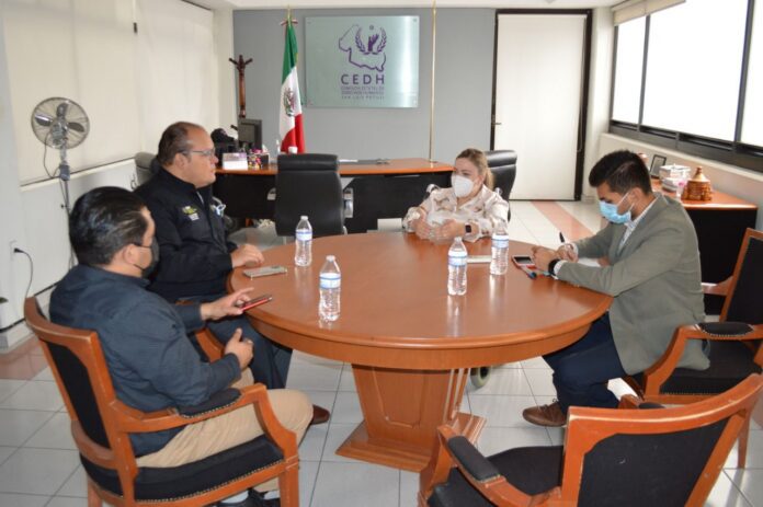 Gobierno Estatal y CEDH a favor de migrantes.