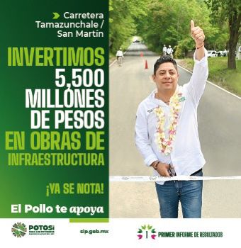 La representación del primer informe de gobierno
