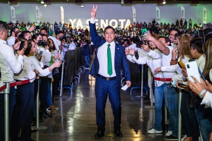 Mario Delgado augura mejores años para SLP