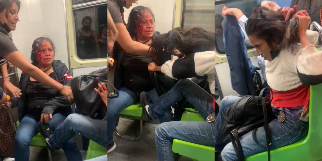 Pelea En Metro De La Cdmx Se Torna Sangrienta Peri Dico Region Centro