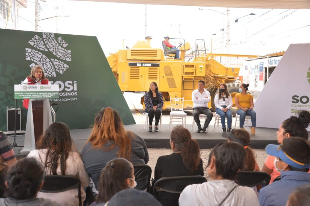 Alcaldesa soledense arranca rehabilitación de AV San Pedro