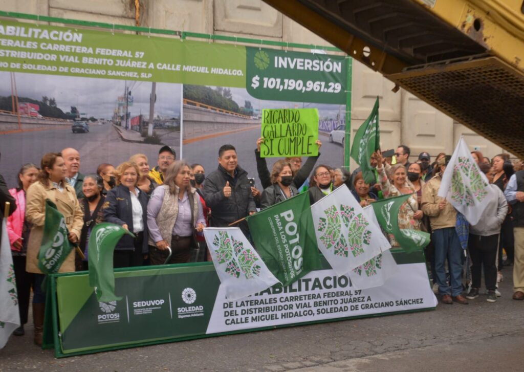 Arranca rehabilitación de laterales en la 57