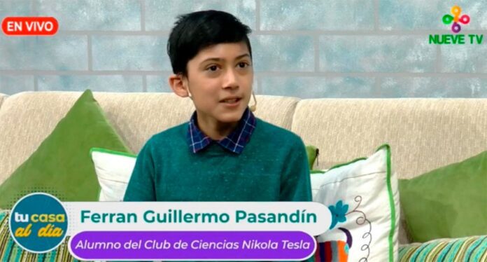 En entrevista en “Tu Casa al Día”, dentro del segmento Agenda del conocimiento, del Nueve TV y el COPOCYT, Ferrán Guillermo Pasadín explicó su proyecto.