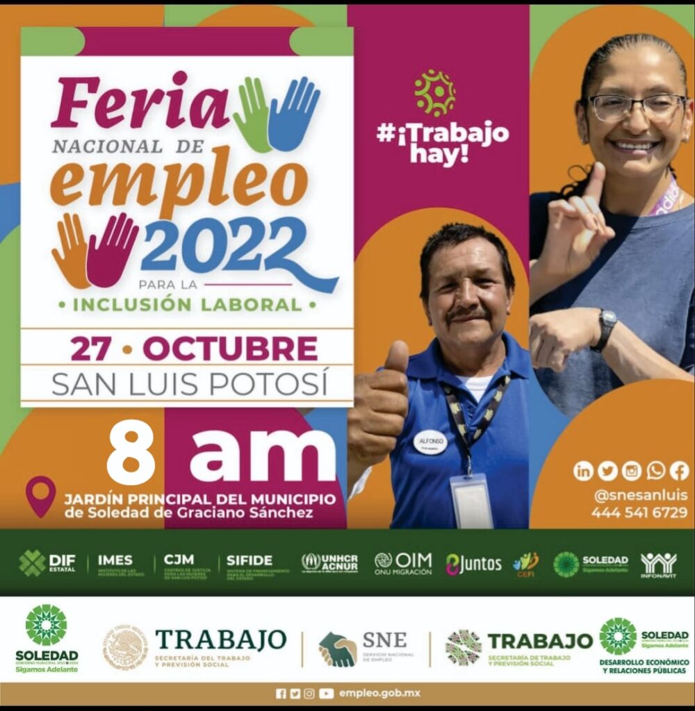 Invitan a buscadores de empleo a la Feria Nacional de la Inclusión en ...