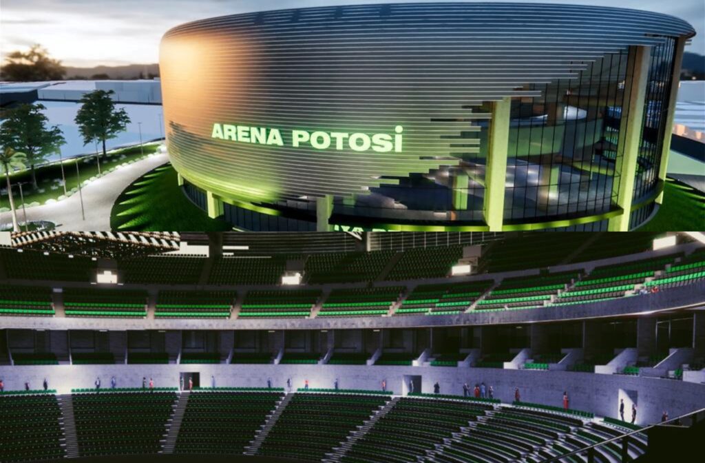 ¡Así será la nueva Arena Potosí! Periódico Region Centro
