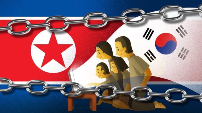 Los sorprenden usando términos cariñosos asociados con personas en Corea del Sur; programas se introducen de contrabando al país y se reporta que de ahí aprenden esa forma de hablar.