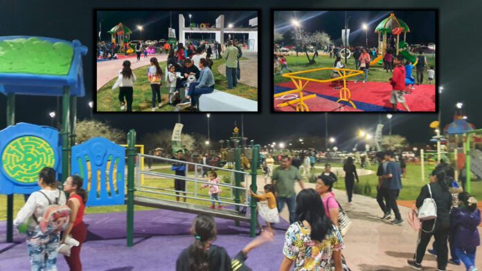 Más de cinco mil visitantes, disfrutaron del parque durante el primer fin de semana desde su inauguración.