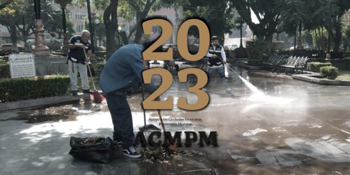 Unidad de Gestión mantiene dispositivos de mejora urbana 0 Se realizó una limpieza de 15 mil 500 metros cuadrados de calles, plazas.