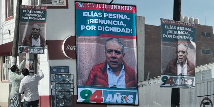 Un grupo de priistas reiteró la petición de renuncia del dirigente estatal del tricolor.