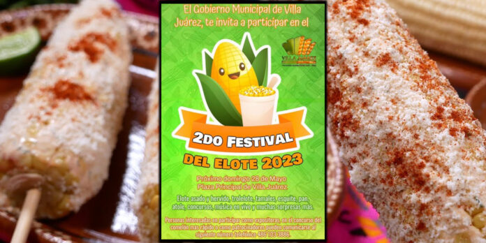 Festival del Elote 2023 en Villa de Juárez.