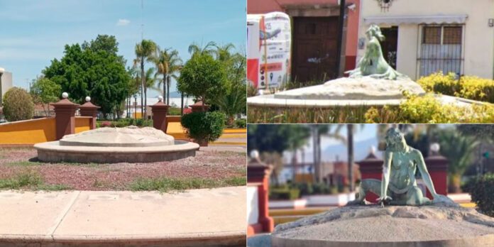 La estatua se encontraba en una bodega ubicada en arbolitos.