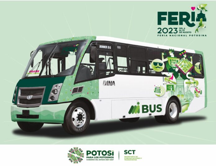 Transporte gratuito FENAPO 2023