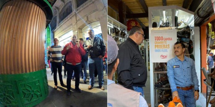 Se supervisa que comerciantes tanto establecidos como de vía pública cuenten con permisos y licencias vigentes.