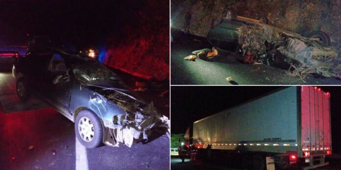 Se trasladaba de Hidalgo junto a su esposa y nietos cuando ocurrió el accidente en la carretera de cuota.