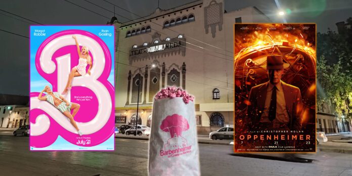 La Cineteca Alameda proyectará hasta el 02 de agosto de 2023 las películas Barbie y Oppenheimer.
