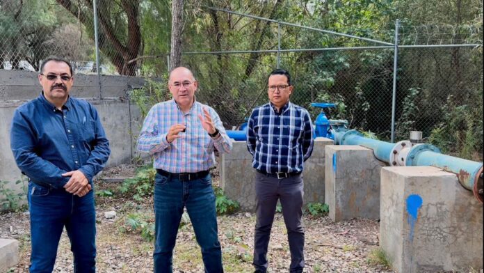 Pozos para alimentar la zona de la Presa San José