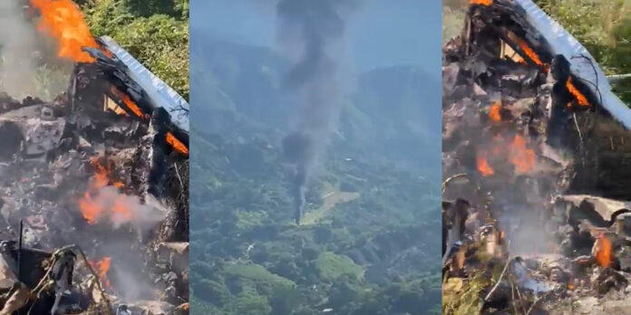 2 avionetas se estrellaron en la sierra de Tamazula en el estado de Durango.