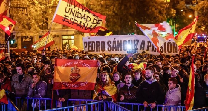 PROTESTAS EN ESPAÑA