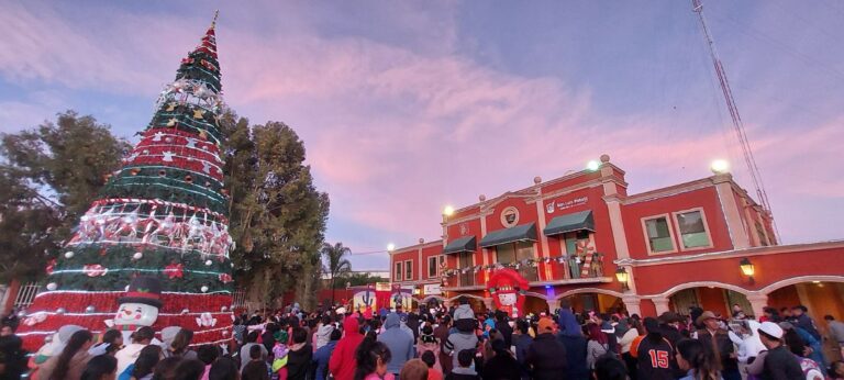 Llegó la magia de la Navidad a La Pila