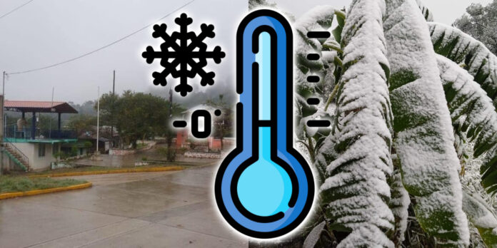 Las temperaturas bajan hasta 3°.