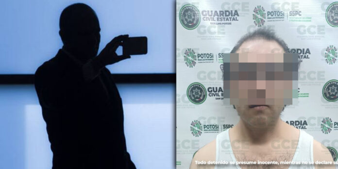 José Daniel “N” de 39 años le tomó fotografías al menor mientras estaba en el baño.