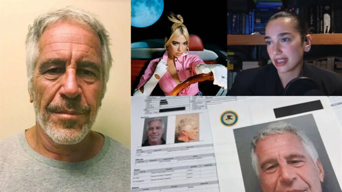 Dua Lipa se pronuncia ante los archivos Epstein