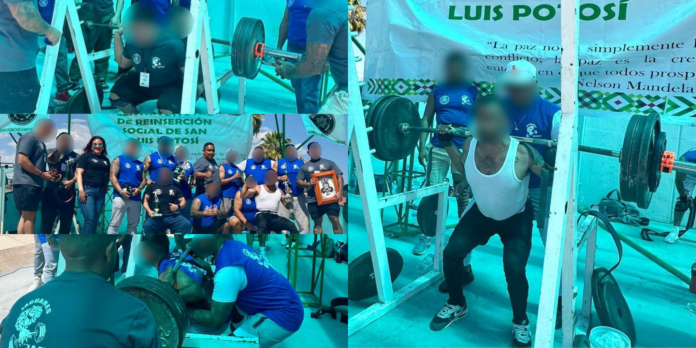 Powerlifting en el centro de reinserción social La Pila