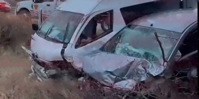 Accidente en Ramal a Tierra Nueva, cuatro lesionados