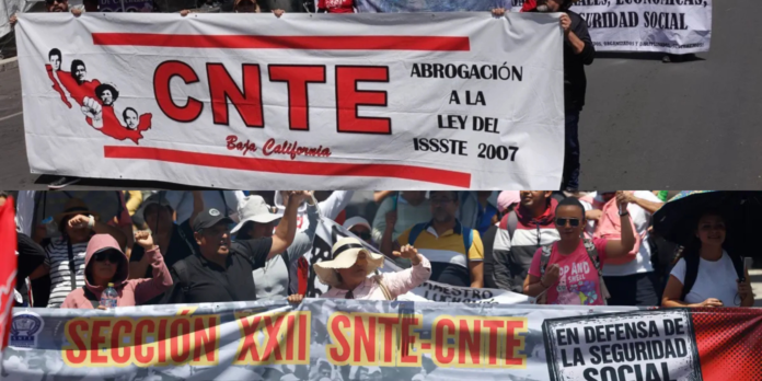 ¡Huelga en CNTE! Usarán el mundial para visibilizar sus protestas