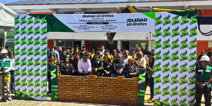 Navarro invierte en la educación de Soledad