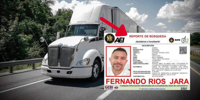 Trailero desaparece en carretera y solo encuentran su camión