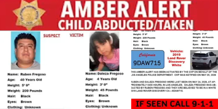 ¡Alerta! Mata a la mamá y secuestra a la hija de 5 años; sospechoso huye hacia México